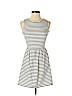 J. Crew Factory Store White Casual Dress Size XXS (petite) - photo 1