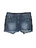 CAbi 100% Cotton Blue Denim Shorts Size 8 - photo 1