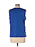 Talbots 100% Cotton Blue Sleeveless Top Size L (petite) - photo 2