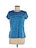 Nike 100% Polyester Blue Active T-Shirt Size M - photo 1