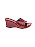 Hush Puppies Red Wedges Size 9 1/2 - photo 1