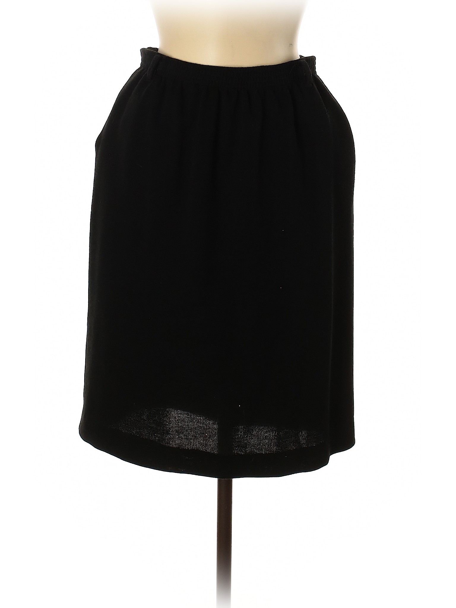 Alfred Dunner Women Black Casual Skirt 6 Petites | eBay