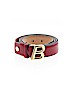 Bally 100% Leather Solid Red Leather Belt Size EU (IT) 40 - photo 1