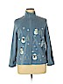 Croft & Barrow 100% Polyester Blue Fleece Size XL (petite) - photo 1