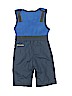 Columbia 100% Polyester Blue Snow Pants With Bib 9-12 MO / 12 MO - photo 2