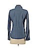 Old Navy 100% Cotton Blue Long Sleeve Button-Down Shirt Size S (petite) - photo 2