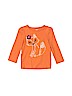 Gymboree 100% Cotton Orange Long Sleeve T-Shirt Size 3 - photo 1