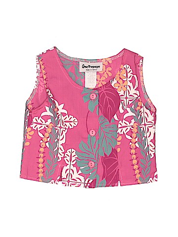 One Papaya Hawaii Sleeveless Blouse (view 1)