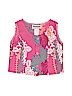 One Papaya Hawaii Pink Sleeveless Blouse Size 5 - photo 1