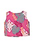 One Papaya Hawaii Pink Sleeveless Blouse Size 5 - photo 2