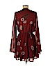 TOBI 100% Polyester Burgundy Casual Dress Size M - photo 2