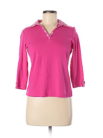 Karen Scott Long Sleeve Top (view 1)