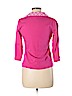 Karen Scott 100% Cotton Pink Long Sleeve Top Size M (petite) - photo 2