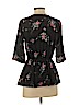 Sienna Sky 100% Polyester Black 3/4 Sleeve Blouse Size S - photo 2