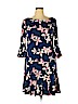 Eliza J Blue Casual Dress Size 16 - photo 1
