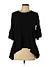 Gibson Black 3/4 Sleeve Blouse Size L (petite) - photo 1