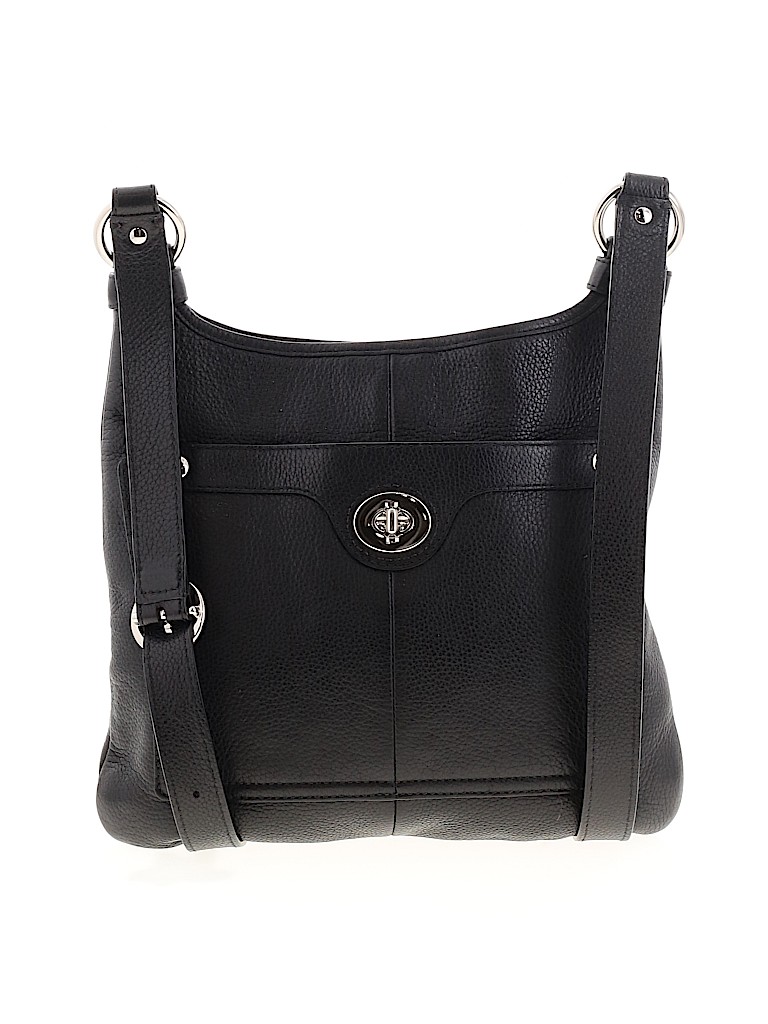 Coach 100% Leather Black Leather Crossbody Bag One size - photo 1