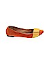 Qupid Orange Flats Size 9 - photo 1