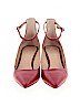 Franco Sarto 100% Leather Red Heels Size 8 - photo 2