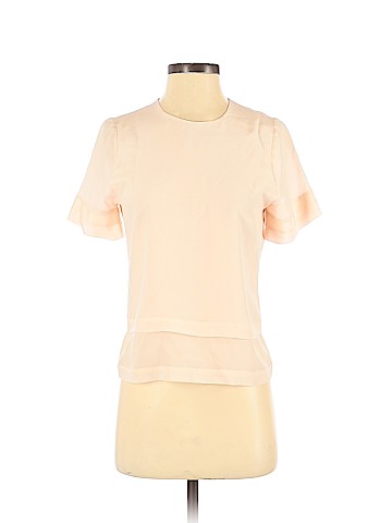 H&M Short Sleeve Silk Top (view 1)