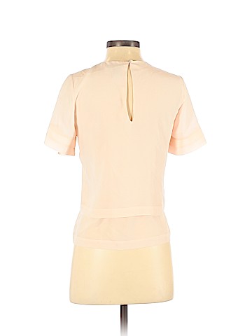 H&M Short Sleeve Silk Top (view 2)