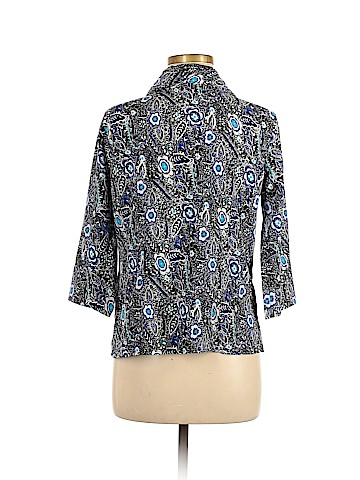 Notations Long Sleeve Button-Down Shirt (view 2)