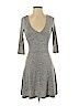 Trendyland Gray Casual Dress Size S (petite) - photo 1