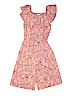 Lily Bleu 100% Polyester Floral Pink Jumpsuit Size 12 - photo 1