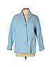 Norm Thompson 100% Cotton Blue Jacket Size L (petite) - photo 1