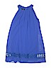 I.N. Girl 100% Polyester Blue Dress Size 16 - photo 1
