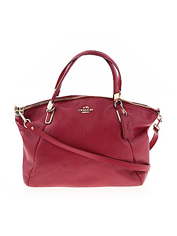 Coach Leather Satchel (view 1)