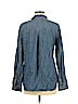 Bella Dahl 100% Tencel Blue Long Sleeve Button-Down Shirt Size M - photo 2