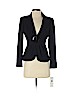 Anne Klein 100% Virgin Wool Black Wool Blazer Size 2 (petite) - photo 1