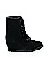 Bearpaw Black Wedges Size 10 - photo 1