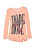 Assorted Brands Graphic Pink Long Sleeve Top Size M (kids) - photo 1