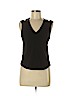 Rag & Bone 100% Polyester Black Sleeveless Blouse Size 00 - photo 1