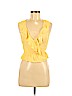Forever 21 100% Rayon Yellow Sleeveless Blouse Size M - photo 1