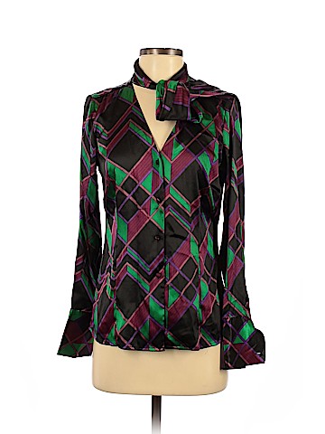 BCBGMAXAZRIA Long Sleeve Blouse (view 1)