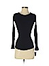 INC International Concepts Black Long Sleeve Top Size P (petite) - photo 1
