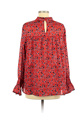 Ann Taylor Long Sleeve Blouse (view 2)