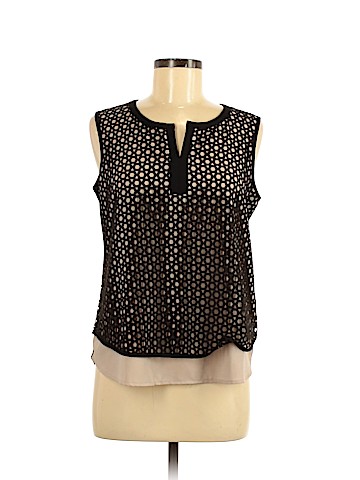 Roz & Ali Sleeveless Blouse (view 1)