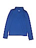 Under Armour 100% Polyester Solid Blue Track Jacket Size XL (youth) - photo 2