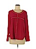 MICHAEL Michael Kors Red Long Sleeve Blouse Size M - photo 1