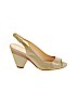 Franco Sarto 100% Leather Tan Heels Size 6 - photo 1