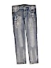 Jordache Solid Blue Jeans Size 16 - photo 1