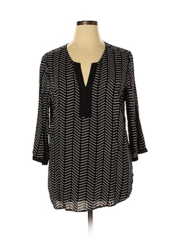 Old Navy 3/4 Sleeve Blouse (view 1)