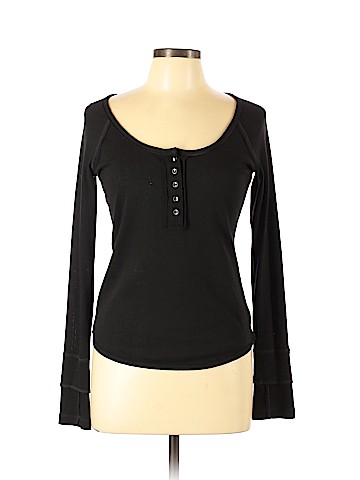 Free People Long Sleeve Henley (view 1)