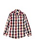 Gymboree 100% Cotton Red Long Sleeve Button-Down Shirt Size 7 - 8 - photo 1