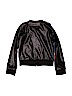 Kidpik Black Faux Leather Jacket Size 14 - photo 2