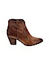 FRYE 100% Leather Brown Ankle Boots Size 8 - photo 1